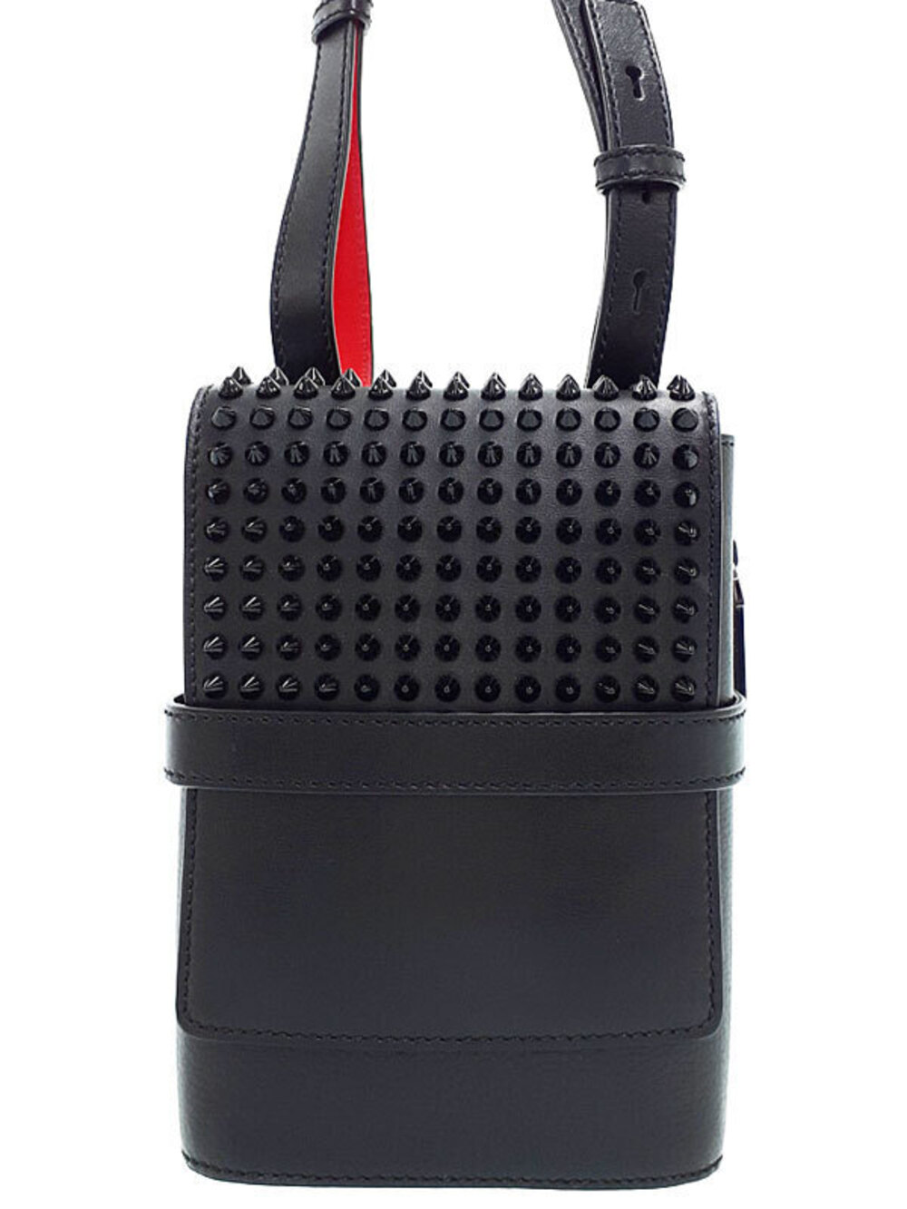 Christian Louboutin Bench Reporter Spike Shoulder Bag